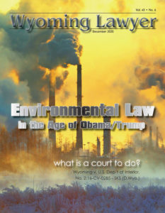 December 2020 Wyoming Lawyer