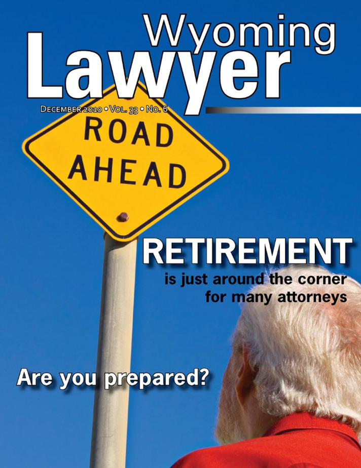 Wyoming Lawyer Magazine Wyoming State Bar